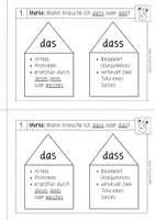 Vorschau - Arbeitsblätter - Übungsheft das oder dass (3 - 5 Klasse) - Seite 2