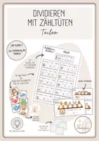 Vorschau - Arbeitsblätter - Materialpaket Zählen mit Zähltüten - Seite 1