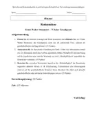 Vorschau - Arbeitsblätter - Klausur zur politischen Redeanalyse: Frank-Walter Steinmeier – „75 Jahre Grundgesetz“ - Sprache in politisch-gesellschaftlichen Verwendungszusammenhängen - Seite 1