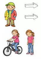 Vorschau - Präsentationen/Tafelbilder - Tafelmaterial Einstieg Personenbeschreibung Klasse 3 - Seite 3