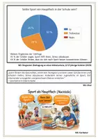 Vorschau - Arbeitsblätter - Übung Erörterung Argumentation - Sport als Hauptfach? - Seite 1