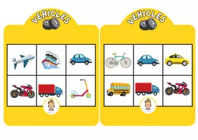 Vista previa - Juegos / Gamificación - Bingo Transports Vehicles - página 2
