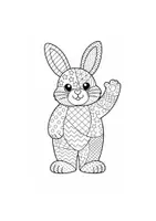 Vorschau - Arbeitsblätter - OP ART Ostern - Seite 3