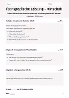 Vorschau - Klassenarbeiten - Der demographische Wandel und das Rentensystem - Karikaturanalyse/ Klassenarbeit - Seite 1