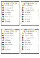 Vorschau - Bildkarten - Regenbogensteinchen (bunte Schokolinsen) - homeschooling, corona - Seite 1