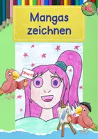 Vorschau - Mal- und Bastelvorlagen - Kunst Comic, Mangas zeichnen in der Grundschule - Deckblatt