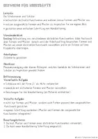 Vorschau - Mal- und Bastelvorlagen - Ostern, Karten gestalten, Abstrakte Kunst in der Grundschule - Seite 1