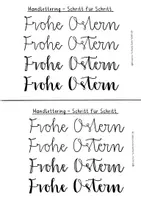 Vorschau - Mal- und Bastelvorlagen - Ostern, Karten gestalten, Abstrakte Kunst in der Grundschule - Seite 3