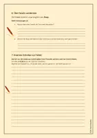 Vorschau - Arbeitsblätter - Stadtmaus und Landmaus: Eine Fabel verstehen & kreativ gestalten - Seite 3