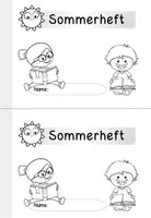 Vorschau - Mal- und Bastelvorlagen - Sommer - Seite 1