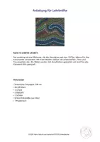 Vorschau - Mal- und Bastelvorlagen - Kunst Grundschule, Dot painting, Kunst der Aborigines - Seite 3