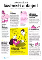 Aperçu - Préparation de séance / Séance complète - Alerte aux déchets, biodiversité en danger ! - Cycle 4 - Page de couverture