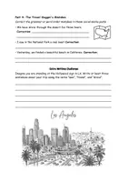 Vorschau - Arbeitsblätter - The Great American Road Trip (Simple Past, Present Perfect, Irregular Verbs) - Seite 2