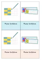 Vorschau - Arbeitsblätter - Muster fortführen | Stationsarbeit | Muster erkennen - Seite 3