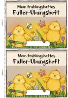 Vorschau - Arbeitsblätter - Materialpaket: Frühlingshafter Füller-Führerschein | Lateinische Ausgangsschrift / LA - Seite 2