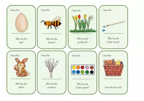 Vorschau - Spiele - I have who has? Easter Englisch Ostern - Seite 3