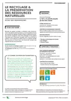 Aperçu - Préparation de séance / Séance complète - Comment le recyclage protège les forêts - Cycle 3 - Page 1