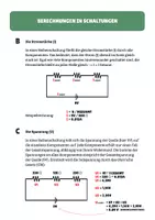 Vorschau - Arbeitsblätter - Berechnungen in elektrischen Schaltungen - Seite 1