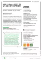 Aperçu - Préparation de séance / Séance complète - Les emballages et l'écoconception - Cycle 3 - Page 1
