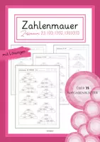 Vorschau - Arbeitsblätter - Zahlenmauer ZR 20, 100, 1000, 1000000 - Deckblatt
