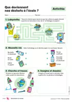 Aperçu - Préparation de séance / Séance complète - Que deviennent nos déchets à l'école ? - Cycle 2 - Page 2