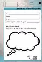 Vorschau - Arbeitsblätter - Im Chat war er noch so süß! – Lesetagebuch & Arbeitsaufträge zu Kapitel 1 - Seite 1