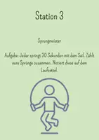 Vorschau - Spiele - Fitness- Stationen oder Geländelauf, Klasse 2/3 - Seite 3
