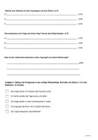 Vorschau - Test - Klassenarbeit Leseverständnis Klasse 4 – Zugvögel | mit LRS-Version, Musterlösung - Seite 2