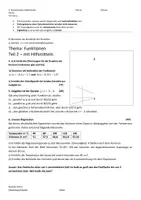Vorschau - Klassenarbeiten - Klassenarbeit Funktionen JGST 8 - mit Regression - Seite 1