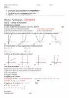Vorschau - Klassenarbeiten - Klassenarbeit Funktionen JGST 8 - mit Regression - Seite 2