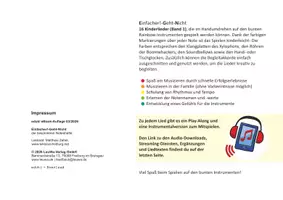 Vorschau - Arbeitsblätter - Materialpaket - 34 einfache Kinderlieder für die bunten Rainbow Instrumente - Seite 2