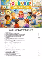 Vista previa - Unidades / Secuencias / Situaciones de Aprendizaje - ESTIMULACIÓN DEL LENGUAJE ORAL ¿QUÉ OBSERVAS? - Portada