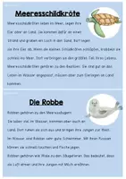 Vorschau - Arbeitsblätter - Abschreibkartei/Wissenskartei: Unterwasserwelt - Seite 2