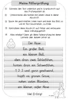 Vorschau - Arbeitsblätter - Frühlingshafte Füllerprüfung | Grundschrift | Füllerführerschein Grundschule - Seite 1