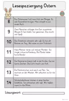 Vorschau - Arbeitsblätter - Lesespaziergang Ostern 🐰🥚 | Dreifach differenziert – Klasse 2–3 | Lesen im Frühling - Seite 3