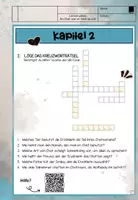 Vorschau - Arbeitsblätter - Im Chat war er noch so süß! - Arbeitsaufträge zu Kapitel 2 - Deckblatt