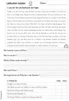 Vorschau - Arbeitsblätter - Lesen | Winter | Leseverständnis | Leseverstehen | Klasse 2-4 - Seite 2
