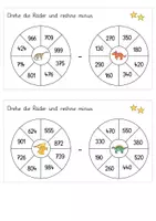 Vorschau - Spiele - Rechenräder halbschriftliche Subtraktion ZR1000 - Seite 3