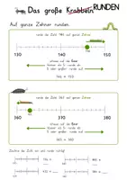 Vorschau - Arbeitsblätter - Runden von Zahlen: ZR 100 | ZR 1000 - Seite 3