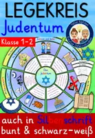 Vorschau - Mal- und Bastelvorlagen - Judentum Grundschule LEGEKREIS Klasse 1 und 2 Ethik Religion Weltreligionen - Deckblatt