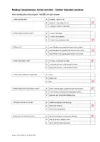 Vorschau - Arbeitsblätter - Reading Comprehension: Outdoor Education + Mediation (Leseverstehen A2) - Seite 3