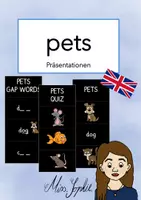 Vorschau - Präsentationen/Tafelbilder - pets - Präsentationen für den digitalen Unterricht - Deckblatt