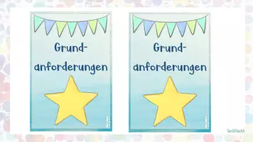 Vorschau - Fördermaterial/Inklusion - Sternschilder zur Differenzierung - Seite 2