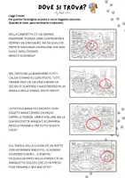 anteprima - Esercizi - Dove si trova? - attività di osservazione e lettura - Pagina 1