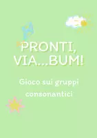 anteprima - Flashcard - Gioco gruppi S+consonante | Logopedia - Pagina di copertina