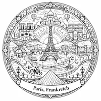 Vorschau - Mal- und Bastelvorlagen - 18 Mandalas: Hauptstädte weltweit zum Ausmalen - Seite 2