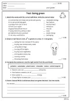 Vorschau - Arbeitsblätter - Sustainability and environment - Going green (Test & Arbeitsblatt) - Seite 2
