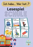 Vorschau - Spiele - Lesespiel Schule (Klasse 1-4) - Deckblatt