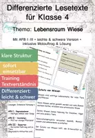 Vorschau - Arbeitsblätter - Sommer Materialpaket Klasse 4 - Wetter, Wasser, Insekten, Schmetterlinge, Wiese, Wald, Ferien - Seite 1
