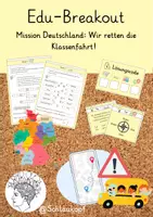 Vorschau - Stundenentwürfe - Escape Game Bundesländer Deutschlands - Deckblatt